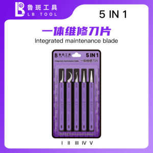 Bộ dao đục 5 trong 1 Luban